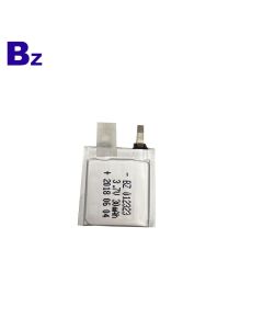 012323 30mAh 3.7V Lipo 배터리