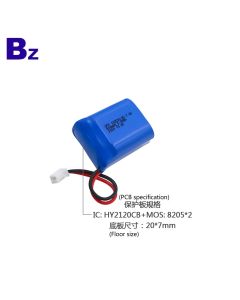 800mAh 눈 보호 장비 Lipo 배터리