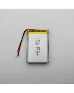 124060 3600mah 3.7V Lipo 배터리