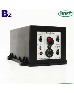 충전식 12V 태양 LiFePO4 배터리