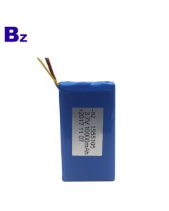1555105 10000mAh 3.7V 충전식 폴리머 리튬 이온 배터리