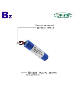 3000mAh 눈 보호 장비 원통형 배터리
