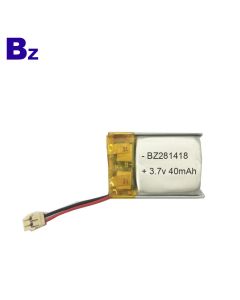 281418 40mAh 3.7V LiPo 배터리