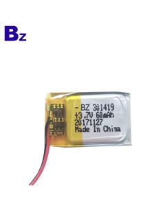 301419 60mAh 3.7V LiPo 배터리
