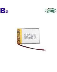 320mAh 리튬 폴리머 배터리 WIth KC 인증