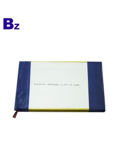 3269110 3000mAh 3.7V 리튬 폴리머 배터리