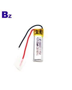350832 50mAh 3.7V 리튬 폴리머 배터리