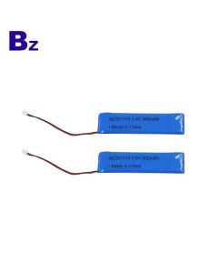351772 7.4V 400mAh 폴리머 리튬 이온 배터리