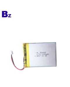 354860 1100mAh 3.7V 충전식 배터리