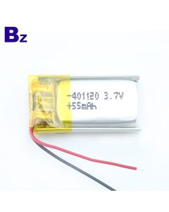 블루투스 스마트 팔찌 용 55mAh 리튬 폴리머 배터리