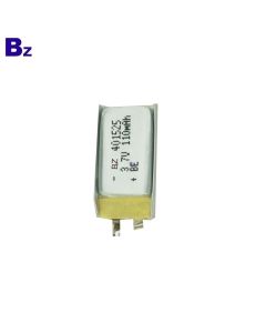 401525 110mAh 3.7V 리튬 이온 폴리머 배터리