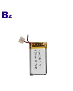 402040 280mAh 3.7V Lipo 배터리