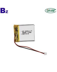 맞춤형 350mAh 리튬 폴리머 배터리