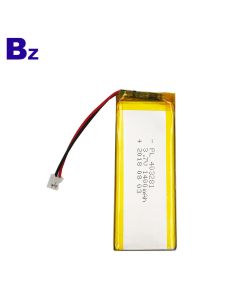 403281 3.7V 1400mAh 리튬 폴리머 배터리