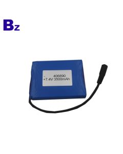 406890 2S 7.4V 3500mAh 폴리머 리튬 이온 배터리