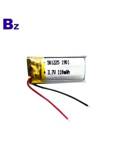501225 110mAh 3.7V Lipo 배터리
