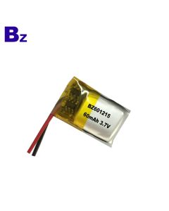 601215 60mAh 3.7V LiPo 배터리
