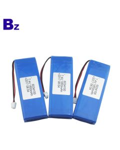 6034100 2S 1850mAh 7.4V LiPo 배터리 팩