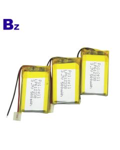 612338 500mAh 3.7V 충전식 배터리