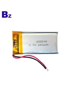 652545 650mAh 3.7V Lipo 배터리