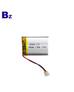 653040 800mAh 3.7V Lipo 배터리