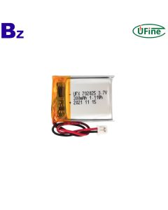리튬 전지 공장 뜨거운 판매 3.7V 300mAh 배터리