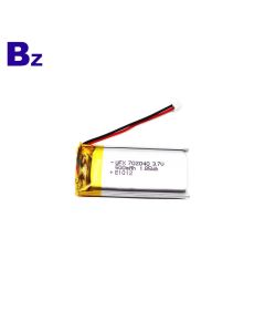 702040 3.7V 500mAh 리튬 폴리머 배터리