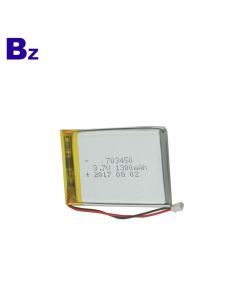 703450 1300mAh 3.7V 충전식 배터리