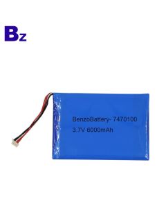 7470100 6000mAh 3.7V Lipo 배터리