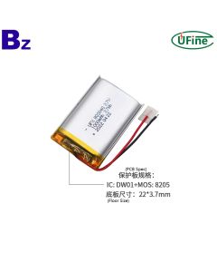 리튬 이온 셀 제조업체 도매 3.7V 1000mAh 배터리