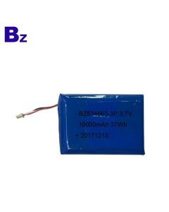 834663 3P 10000mAh 3.7V 충전식 배터리