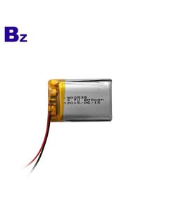 902535 800mAh 3.7V Lipo 배터리