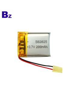 200mAh KC 인증을받은 리튬 폴리머 배터리