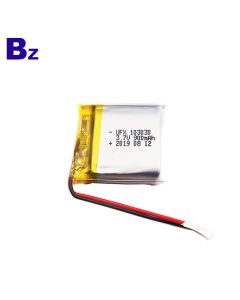 103030 900mAh 3.7V 리튬 폴리머 배터리
