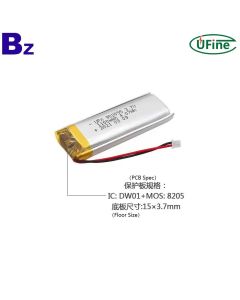 뜨거운 판매 902055 1100mAh 3.7V 배터리