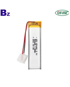 Lipo Cell 제조업체 도매 알람 시계 배터리 UFX 651660 3.7V 500mAh 리튬 이온 폴리머 배터리