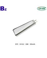 501652 300mAh 3.7V 리튬 이온 폴리머 배터리