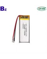 리튬 셀 공장 생산 고품질 3C 디지털 배터리 UFX 402050 3.7V 380mAh 리튬 이온 폴리머 배터