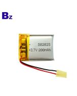 200mAh KC 인증을받은 리튬 폴리머 배터리