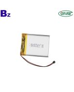 443441 KC 인증을 받은 650mAh 3.7V 리튬 폴리머 배터리