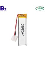 Lipo Cell 제조업체 도매 알람 시계 배터리 UFX 651660 3.7V 500mAh 리튬 이온 폴리머 배터리