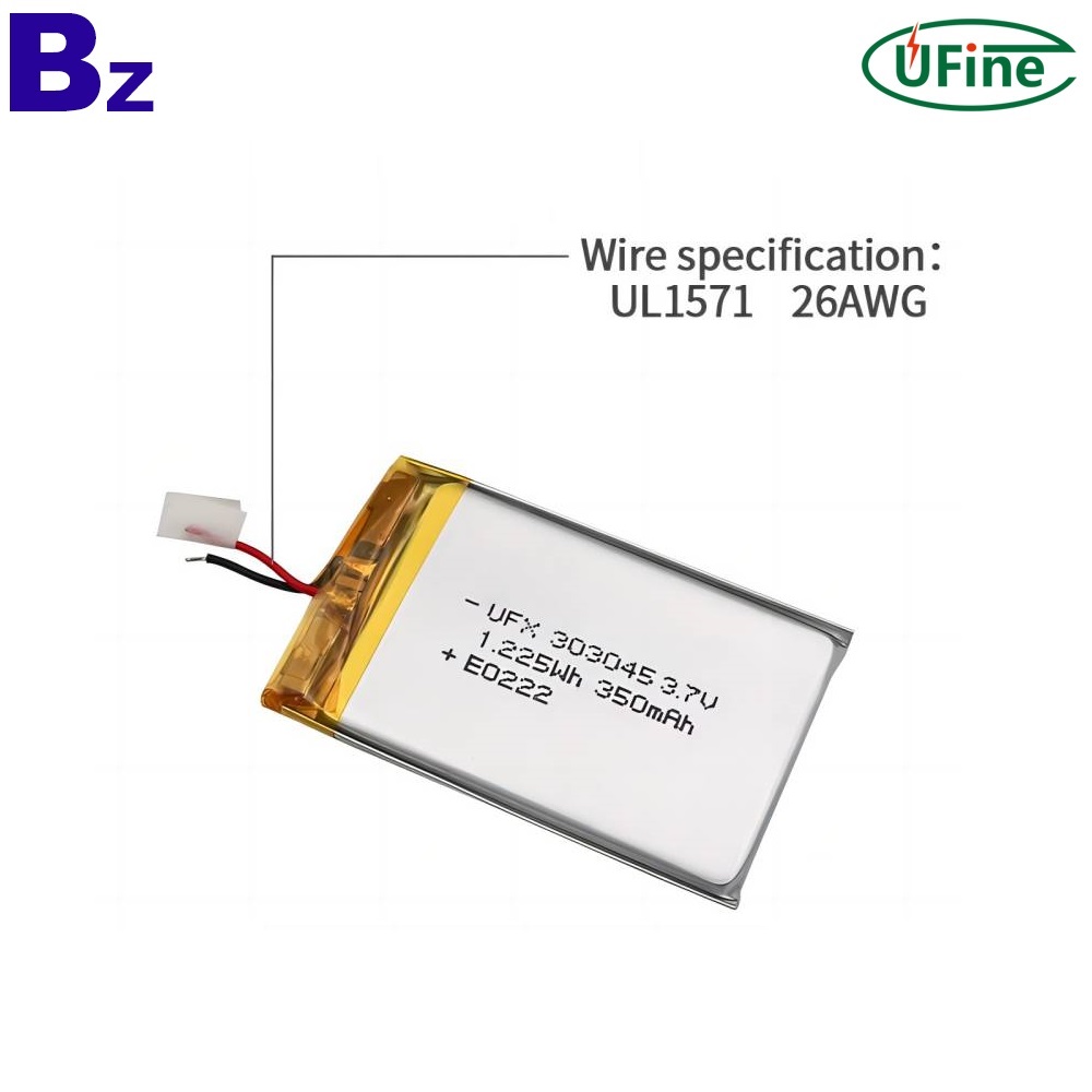 리튬 이온 셀 공급업체 도매 3.7V 350mAh 배터리