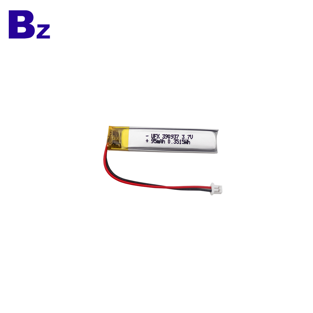 390937_95mAh_3.7V_lithium_polymer_battery