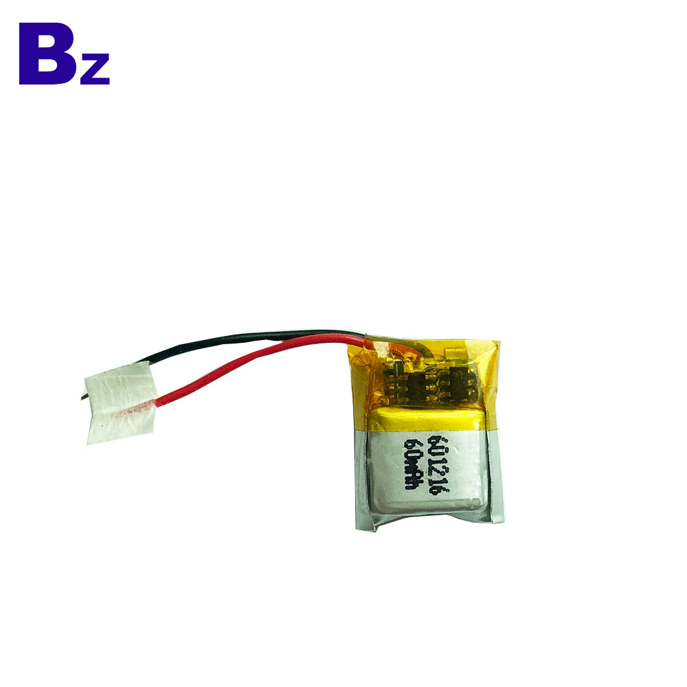 60mAh Lipo Battery for Smart Wearable