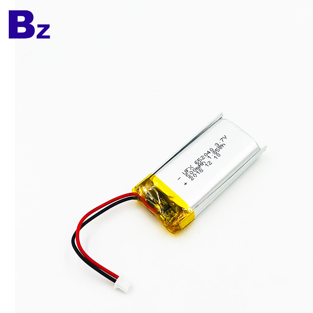 652040 500mAh 3.7V Li-Polymer Battery 