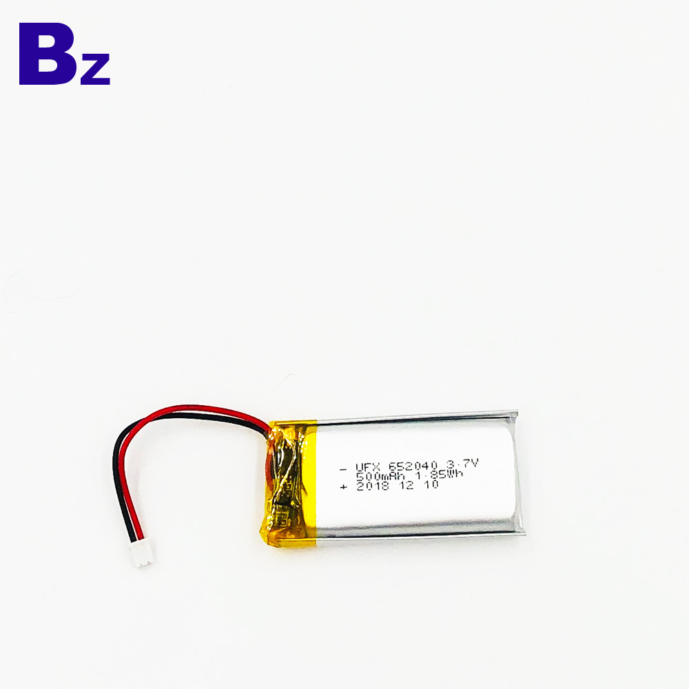 500mAh Lipo Battery With Wire And Plug