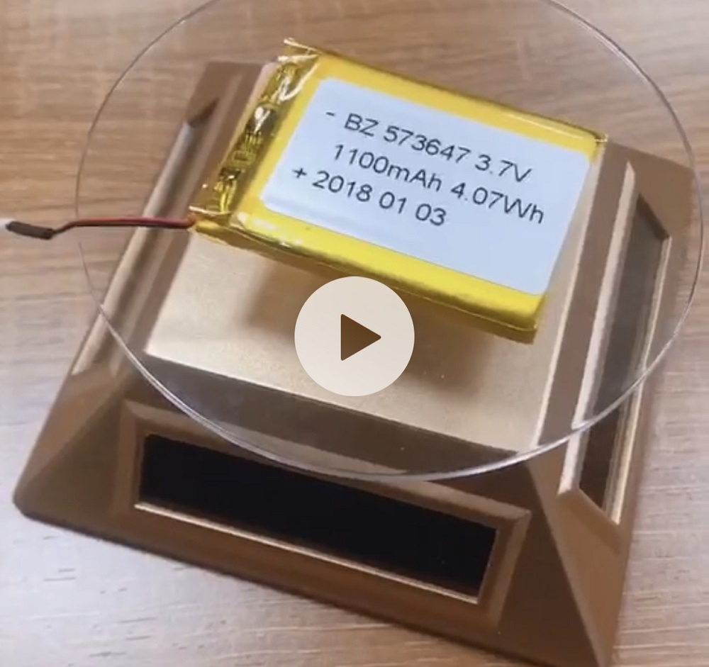 BZ 573647 1100mAh 3.7V Li-ion Battery